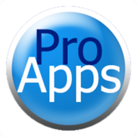 ProApps logo, ProApps contact details