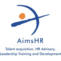 AimsHR logo, AimsHR contact details