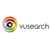 vuSearch logo, vuSearch contact details