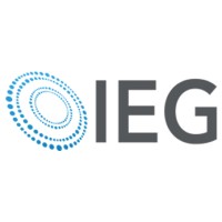 IEG logo, IEG contact details