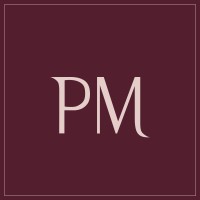 PM Retail as logo, PM Retail as contact details