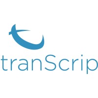 TranScrip logo, TranScrip contact details