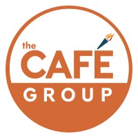 The CAFE Group logo, The CAFE Group contact details