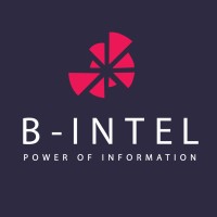 B-Intel logo, B-Intel contact details