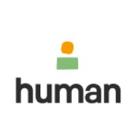 human logo, human contact details