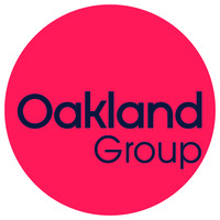 The Oakland Group logo, The Oakland Group contact details