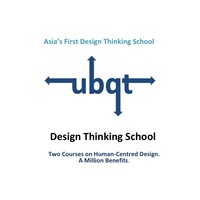 UBQT Design Thinking School logo, UBQT Design Thinking School contact details