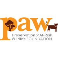 Preservation of At-Risk Wildlife (PAW) Foundation logo, Preservation of At-Risk Wildlife (PAW) Foundation contact details