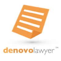 De Novo Lawyer logo, De Novo Lawyer contact details