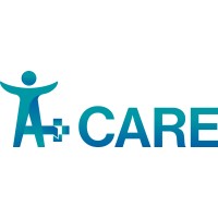 A Plus Care logo, A Plus Care contact details