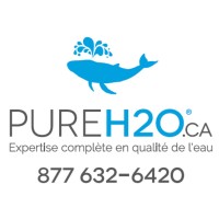 PURE H2O logo, PURE H2O contact details