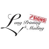 Lang Printing & Mailing logo, Lang Printing & Mailing contact details