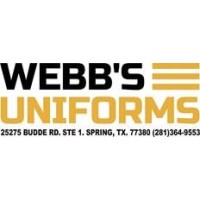 Webbs Uniforms logo, Webbs Uniforms contact details