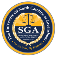 UNCG Student Government Association logo, UNCG Student Government Association contact details