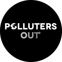 Polluters Out logo, Polluters Out contact details