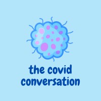 The COVID Conversation logo, The COVID Conversation contact details