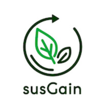 susGain logo, susGain contact details