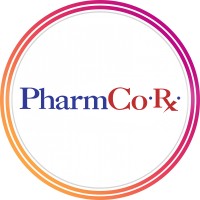 PharmCoRx logo, PharmCoRx contact details