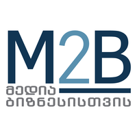 M2B • მედია ბიზნესისთვის logo, M2B • მედია ბიზნესისთვის contact details