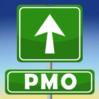 The PMO Roadmap logo, The PMO Roadmap contact details