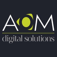 AOM.Digital logo, AOM.Digital contact details