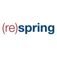 (re)spring logo, (re)spring contact details