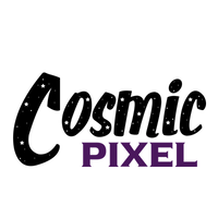 Cosmic Pixel logo, Cosmic Pixel contact details