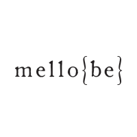 mello{be} co. logo, mello{be} co. contact details