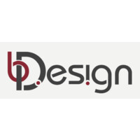 B Design logo, B Design contact details