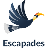 Escapades logo, Escapades contact details