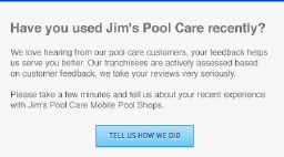 Jim's Pool Care logo, Jim's Pool Care contact details