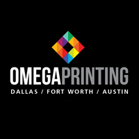 Omega Printing logo, Omega Printing contact details