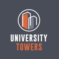 University Towers logo, University Towers contact details