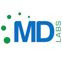 MD Labs logo, MD Labs contact details