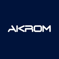 Akrom logo, Akrom contact details