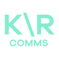 KR Comms logo, KR Comms contact details