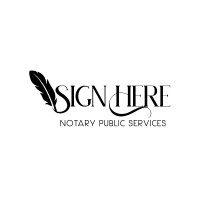 Sign Here logo, Sign Here contact details