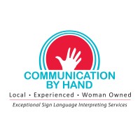 Communication By Hand logo, Communication By Hand contact details