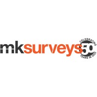 MK Surveys logo, MK Surveys contact details