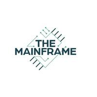 The Mainframe logo, The Mainframe contact details