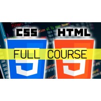 HTML logo, HTML contact details