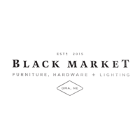 Black Market Furniture + Hardware logo, Black Market Furniture + Hardware contact details