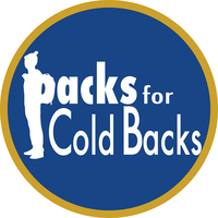 PacksforColdBacks Inc. 501(c)3 logo, PacksforColdBacks Inc. 501(c)3 contact details