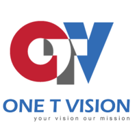 OneT Vision logo, OneT Vision contact details