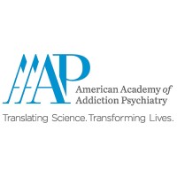 American Academy of Addiction Psychiatry logo, American Academy of Addiction Psychiatry contact details