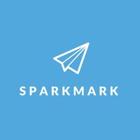 SparkMark logo, SparkMark contact details