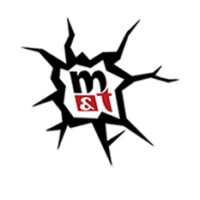 M T Glass logo, M T Glass contact details