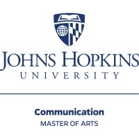 JHU Communication Program logo, JHU Communication Program contact details