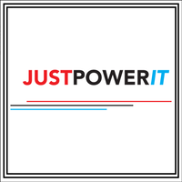 JustPowerIT logo, JustPowerIT contact details