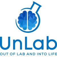 UnLab logo, UnLab contact details